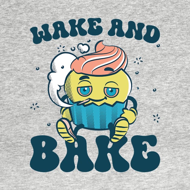 Wake and Bake Cookies Funny Gift For Boys Girl Kids by Los San Der